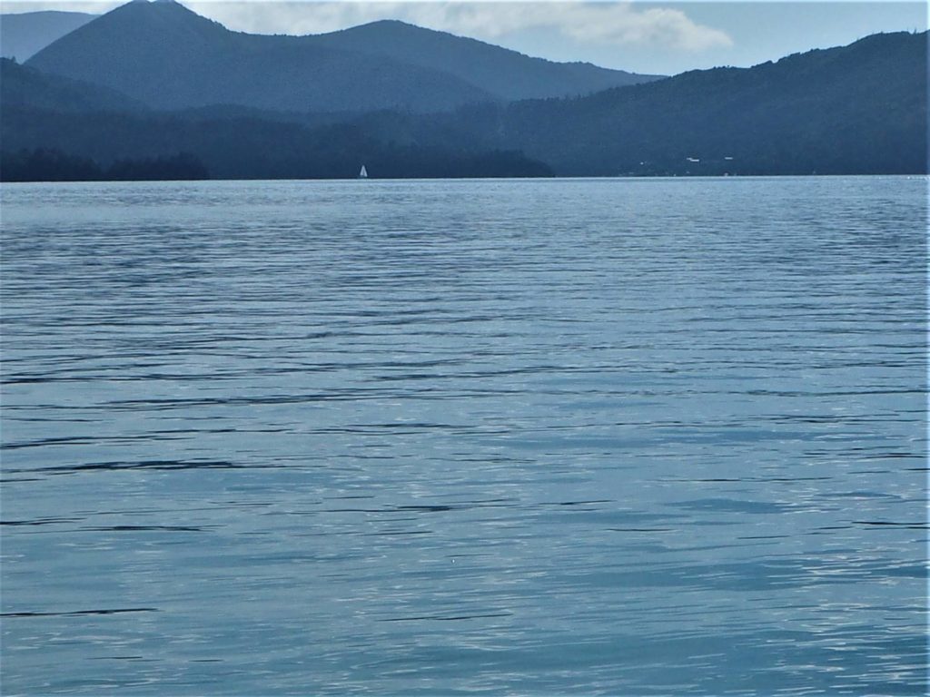 Views up the sound from Governors Bay.