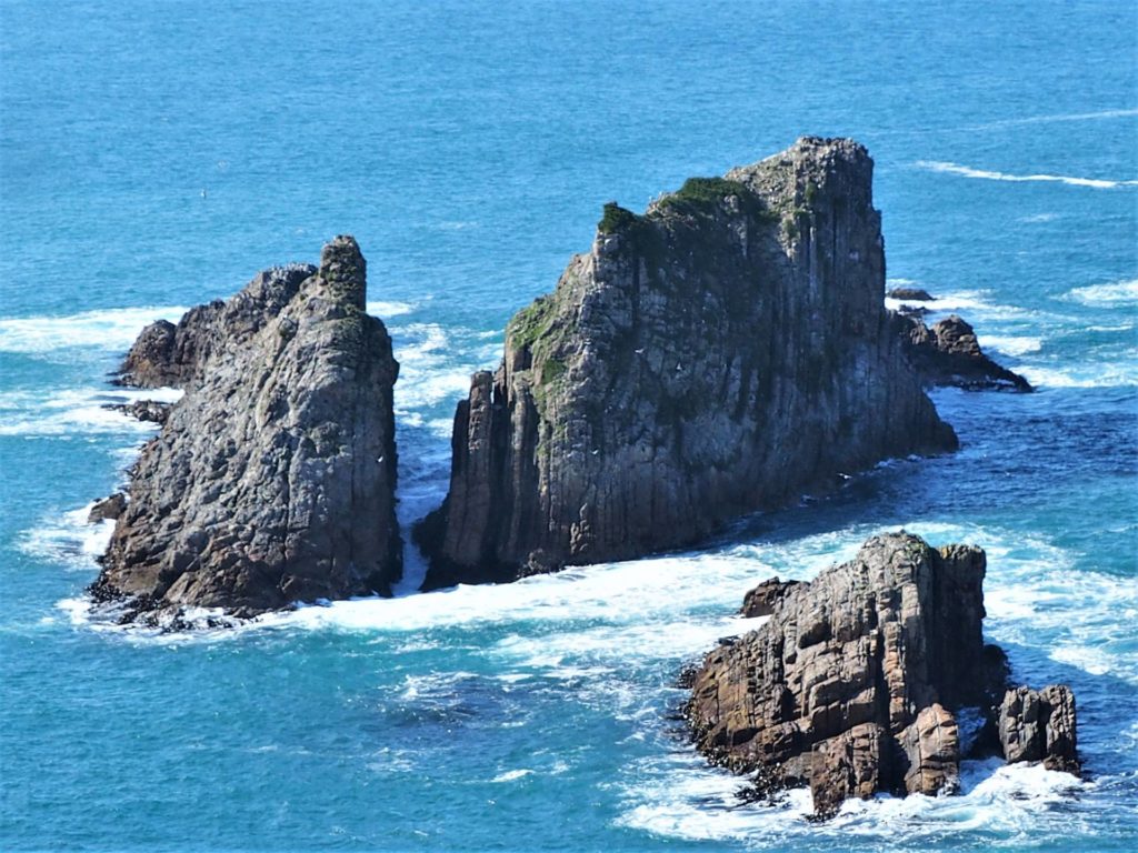 More rugged rocky islands off Nugget Point.