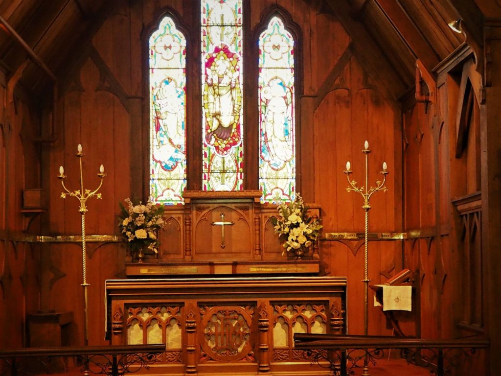 St Peters Anglican Church Altar, Akaroa