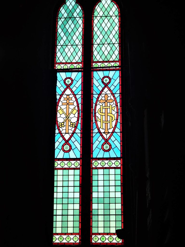 Stained Glass in St Peters Anglican Church, Akaroa