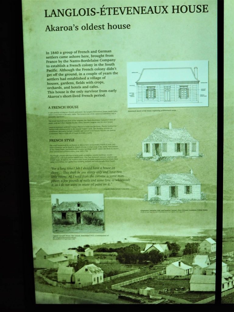 Akaroa history about the town and settlers lives.