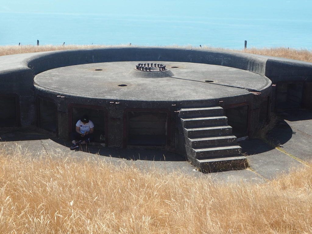 Old Gun Placement on Taylors Mistake Track