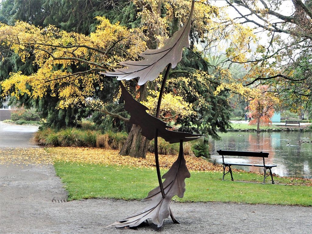 Leaf Sculpture, Botanic Gardens