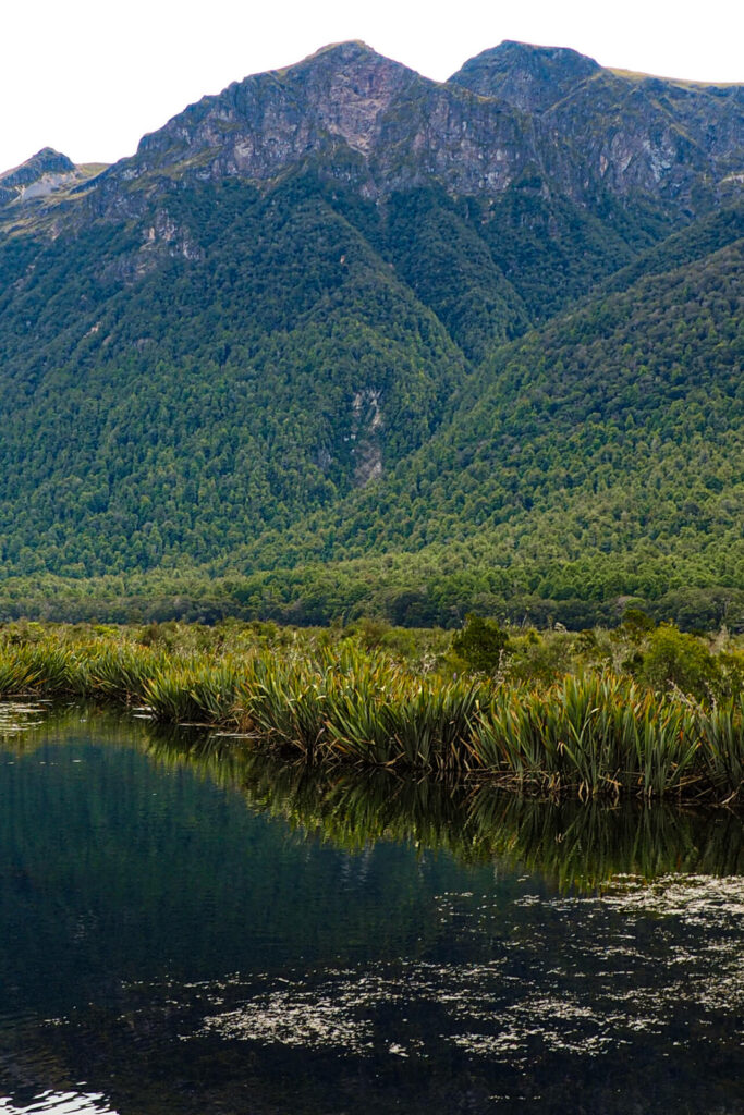 View across Mirror Lakes